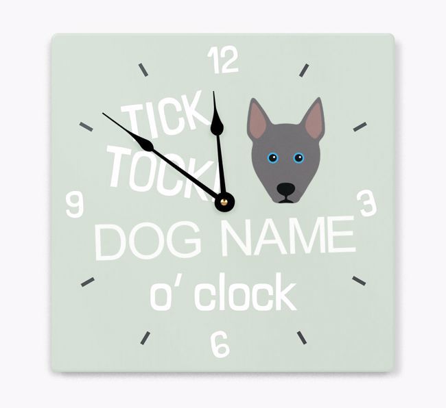 Tick Tock 'O' Clock: Personalized Wall Clock with {breedFullName} Icon